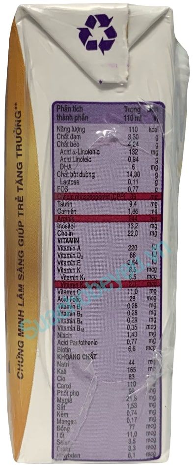 Sữa Pediasure hộp 110ml cho trẻ 1-10 tuổi