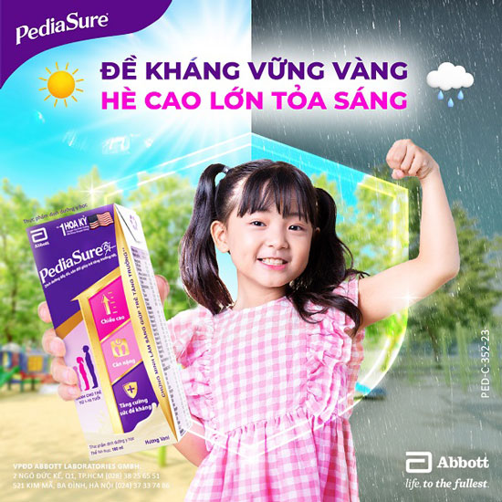 Sữa pha sẵn Pediasure hộp 180ml cho trẻ 1-10 tuổi