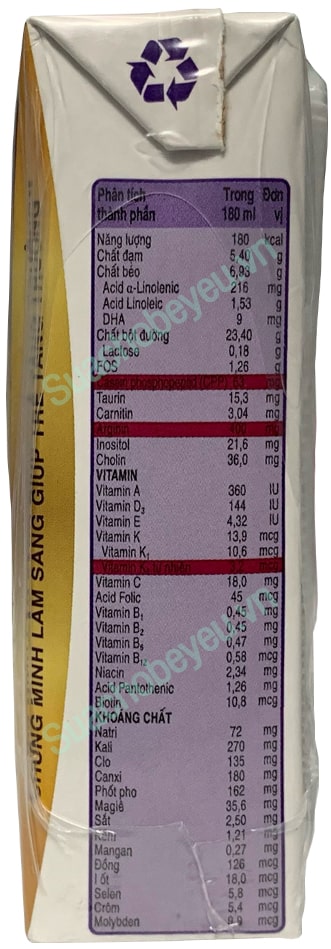 Sữa pha sẵn Pediasure hộp 180ml cho trẻ 1-10 tuổi