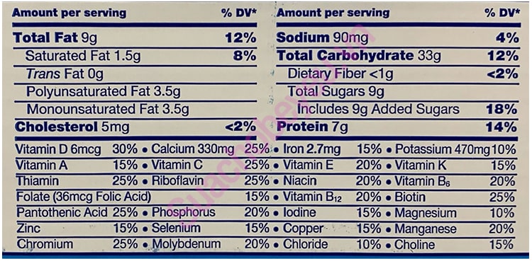 Sữa Pediasure Grow and Gain hương Vani chai 237ml