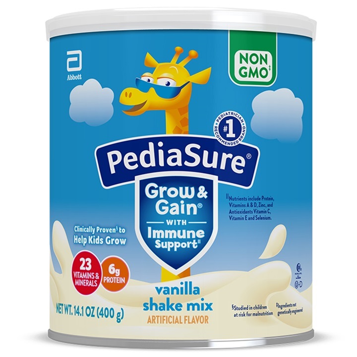 cách pha sữa pediasure grow gain, pediasure mỹ