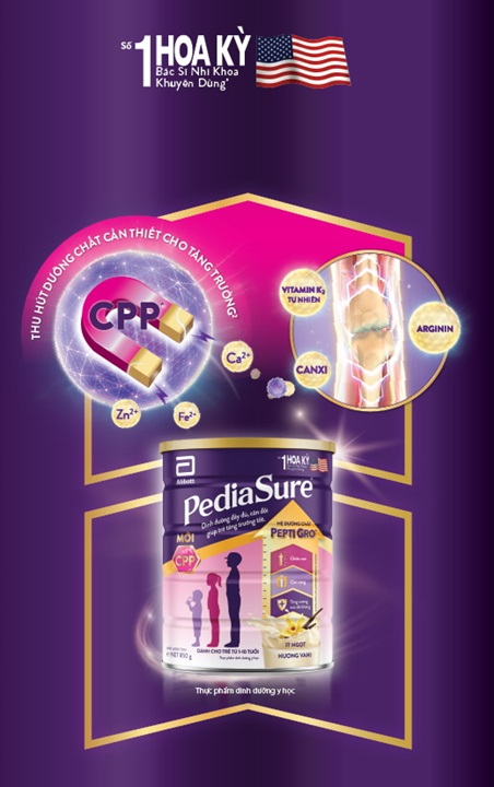 cách pha sữa pediasure