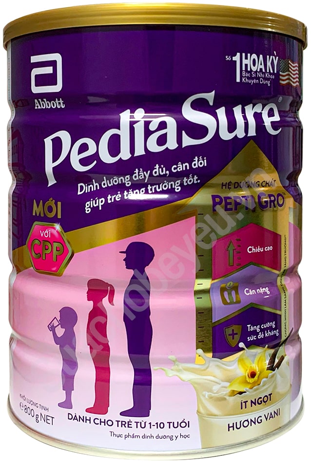 Review Sữa Pediasure ít ngọt Singapore