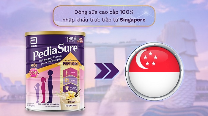 Sữa cho trẻ biếng ăn